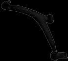 RINGER Brat, suspensie roata RINGER 1141001052 (1141001052)