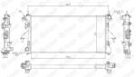 QWP Radiator, racire motor QWP WRA111 (WRA111)