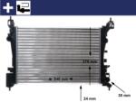 MAHLE Radiator, racire motor MAHLE BEHR CR 1182 000S (CR 1182 000S)