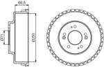 Bosch Tambur frana BOSCH 0 986 477 228 (0 986 477 228)