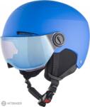 Alpina Cască copii ALPINA ZUPO VISOR Q-LITE, albastru mat (M (51-55 cm))