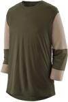 Patagonia Tricou Patagonia Merino Blend 3/4, pine needle green (L)