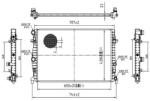 MTR Radiator, racire motor MTR 13054872 (13054872)