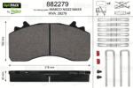 VALEO set placute frana, frana disc VALEO OPTIPACK 882279 (882279)