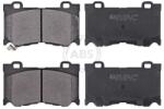 A. B. S set placute frana, frana disc A. B. S. 37768 (37768)