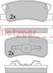 Metzger Autoteile set placute frana, frana disc METZGER AUTOTEILE 1170323 (1170323)
