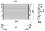 MAHLE Radiator, racire motor MAHLE BEHR *** PREMIUM LINE *** CR 2635 000P (CR 2635 000P)