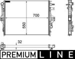 MAHLE Radiator, racire motor MAHLE BEHR *** PREMIUM LINE *** CR 1184 000P (CR 1184 000P)