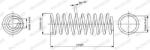MONROE Arc spiral MONROE SPRINGS SP3486 (SP3486)