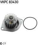 SKF Pompă de apă, răcire motor SKF Aquamax VKPC 83430 (VKPC 83430)