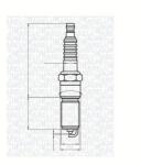 Magneti Marelli Bujie MAGNETI MARELLI 062000787304 (062000787304) Bujie