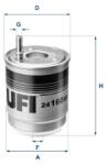 UFI filtru combustibil UFI 24.160. 00 (24.160.00)