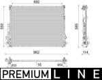 MAHLE Radiator, racire motor MAHLE BEHR *** PREMIUM LINE *** CR 2607 000P (CR 2607 000P)