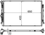 MAHLE Radiator, racire motor MAHLE BEHR CR 2055 000S (CR 2055 000S)