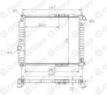 QWP Radiator, racire motor QWP WRA120 (WRA120)