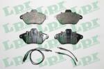 LPR set placute frana, frana disc LPR 05P328 (05P328)