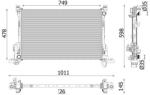 MAHLE Radiator, racire motor MAHLE BEHR *** PREMIUM LINE *** CR 2637 000P (CR 2637 000P)