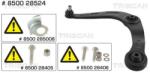 TRISCAN Brat, suspensie roata TRISCAN 8500 28524 (8500 28524) - automobilus