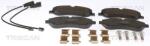 TRISCAN set placute frana, frana disc TRISCAN 8110 16031 (8110 16031)