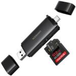 UGREEN Czytnik kart USB-C/USB-A 2w1 Ugreen CM803, SD+TF 312MB/s (65024) - jatekotthon
