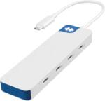 HyperX Docking Station Hyper HyperDrive Flex 4 Port USB-C Hub, Blue (HD5201BUGL)