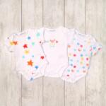 Minoti csecsemő bodysuit 3db, Minoti, OCEAN 7, fehér - 62/68 | 3-6m méret