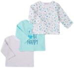 Minoti Póló csecsemő 3 csomag, Minoti, Snail 10, kék - 62/68 | 3-6m méret