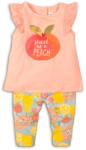 Minoti Csecsemő szett lányoknak - póló és nadrág, Minoti, Fruits 4, rózsaszín - 56/62 | 0-3m méret
