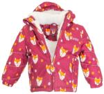 Pidilidi téli lány kabát szőrmével, Pidilidi, PD1143-16, bordó - 92 | 2év méret