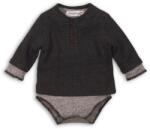 Minoti Test csecsemő pamut dupla ujjú, minoti, vad 9, gyerek - 56/62 | 0-3m méret