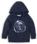Minoti Fiú kapucnis pulóver, Minoti, TB FLEECE HOODY 1, sötétkék - 68/80 | 6-12m méret
