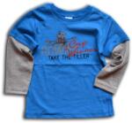 Wendee Póló fiúk, hosszú ujjú, wendee, ozkb101685-0, világoskék - 80 | 1év méret