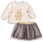 Minoti Lány készlet, póló és tutu szoknya, minoti, hattyú 2, lány - 80/86 | 12-18m méret