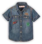Minoti Pólók denim fiúk rövid ujjú, minoti, ordítás 2, kék - 80/86 | 12-18m méret