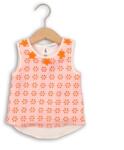 Minoti Tank felső lányok, Minoti, tökéletes 8, piros - 68/80 | 6-12m méret