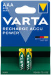 VARTA Elem tölthető akku AAA mikro 800 mAH power 2db/csomag VARTA (56703101402) - cartridge