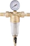Everpro Filtru apa cu purjare manuala 1/2, 100 microni+Manometru
