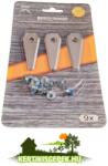 GardenP BOSCH Robotfűnyíró késkészlet BOSCH Indego (F016800321) - 9 db/cs (33-99001)