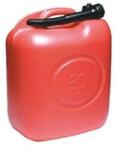 Utángyártott Üzemanyag kanna 20 Liter - Piros színű, műanyag (8010710001367)