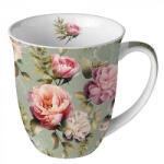 Ambiente Peonies composition green porcelánbögre 0, 4l (18418130)