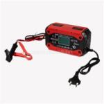 IRIS TOOLS ITBC-600 Intelligens automata 9 lépcsős akkumulátor töltő, 12V 10A vagy 24V 5A, AGM, GEL, Wet Lead Acid, Life (ITBC-600) (ITBC-600)