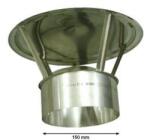 Master kéményfedél 150mm BV110, BV170, BV290, BV310, BV400, BV500 (4013.249)