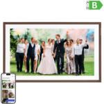 ARZOPA D156 digitális képkeret (sötétbarna) 15, 6 - smartdiszkont