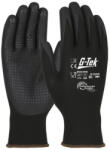 G-Tek G-TEK 3RX 15G kötött, nitrilhab tenyérmártott munkavédelmi kesztyű fekete 06/XS (GTEK-31-5131R-ET-6)