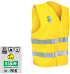 ISSALINE M-Pro minősített jólláthatósági mellény citrom/neon XL/XXL (ISSA-5010-012-XXL) - megatool