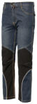 Issaline Extreme farmernadrág erősített kopásgátló cordura-szerű szövet mobiltartóval kék/fekete 3XL (ISSA-8838B-040-3XL) - megatool