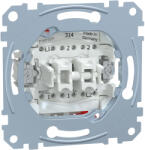 Schneider Electric Schneider Merten Csillárkapcsoló, váltókapcsolóval és váltóérintezős nyomóval, rugós, 10AX MEG3128-0000 (MEG3128-0000)