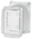 Hensel DK 1000 GZ Kábelösszekötő doboz membrános, kapcsok nélkül, 180x130x77mm, 2 db 9-20 mm kábelbevezetéssel (DK 1000 GZ) - lumenet