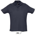 UTT SOL S galléros póló tengerészkék XXL (UTT-SO11342-NAVY-2XL)