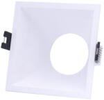 Daniella deLux Beépíthető fix spot lámpa keret, süllyesztett, fehér, műanyag, négyzetes LED GU10/MR16 - deLux DEL1563 (DEL1563)